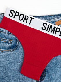 Трусы ISSA Plus модель BL2-756_red Фото