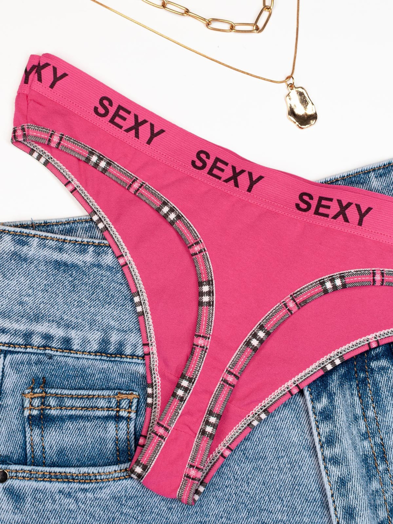 Труси ISSA Plus модель BL2-759_raspberry Фото