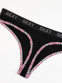 Трусы ISSA Plus модель BL2-759_black Фото