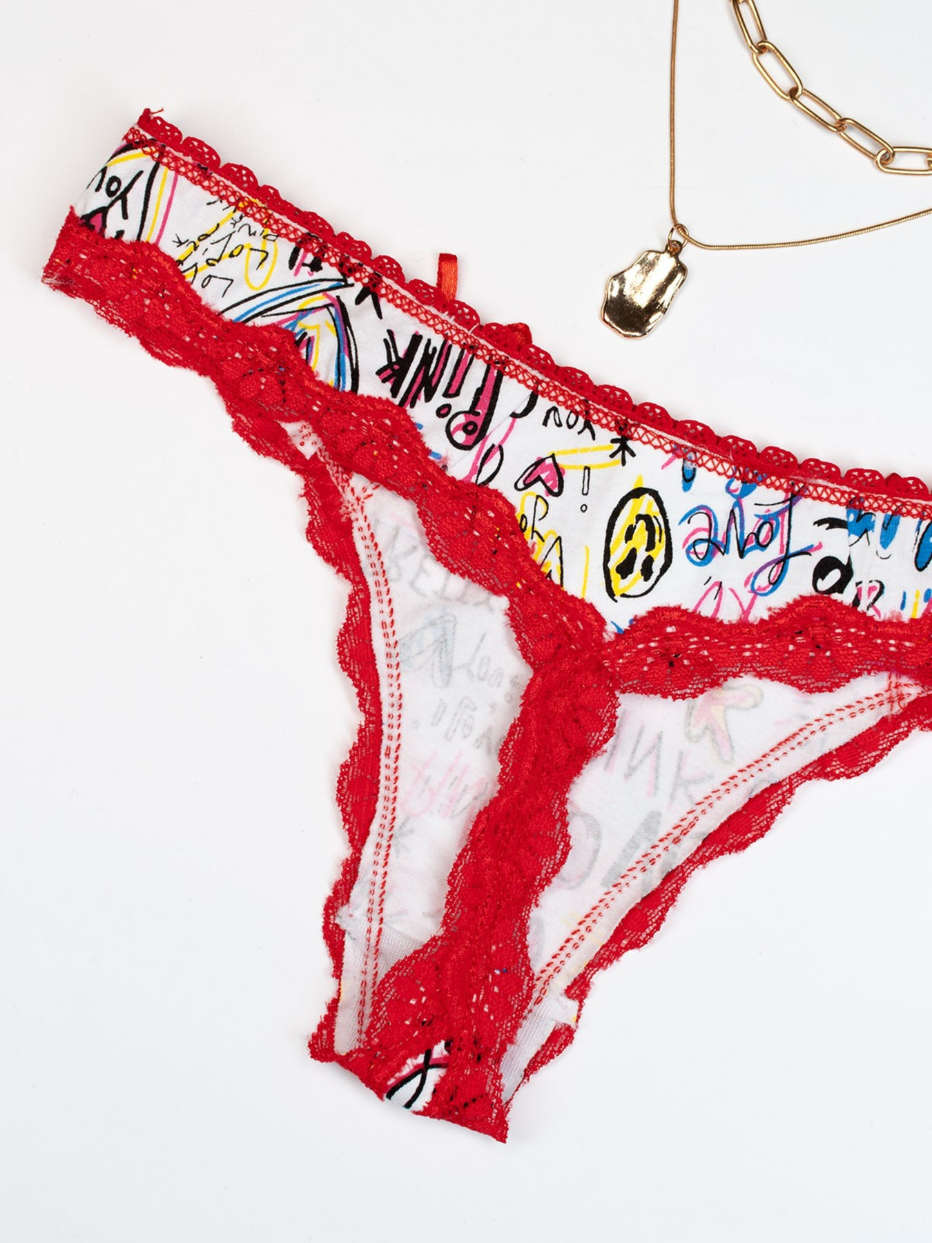 Труси ISSA Plus модель BL2-760_whitered Фото