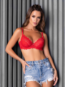 Бюстгальтер ISSA Plus модель BL2-763_red Фото