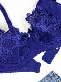 Бюстгальтер ISSA Plus модель BL2-765_blue Фото