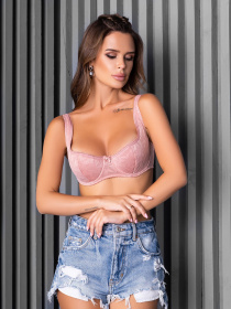 Бюстгальтер ISSA Plus модель BL2-779_pink Фото