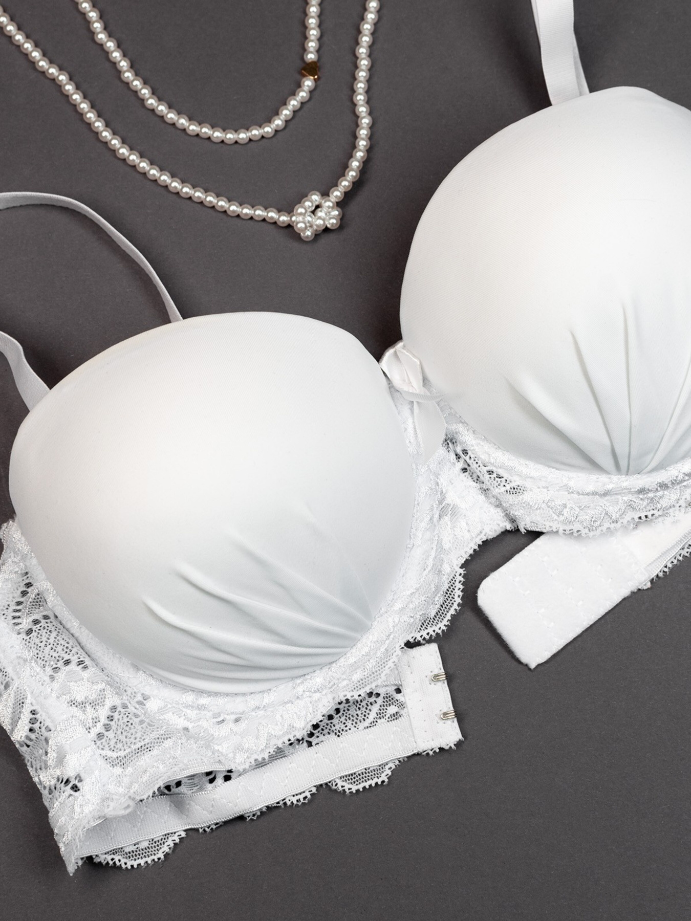 Бюстгальтер ISSA Plus модель BL2-804_white Бюстгальтер ISSA Plus модель BL2-804_white Фото