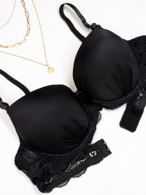 Бюстгальтер ISSA Plus модель BL2-804_black Фото