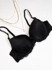 Бюстгальтер ISSA Plus модель BL2-804_black Фото