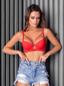 Бюстгальтер ISSA Plus модель BL2-815_red Фото