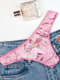 Труси ISSA Plus модель BL2-816_darkpink Фото