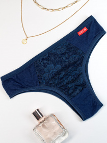 Труси ISSA Plus модель BL2-817_darkblue Фото