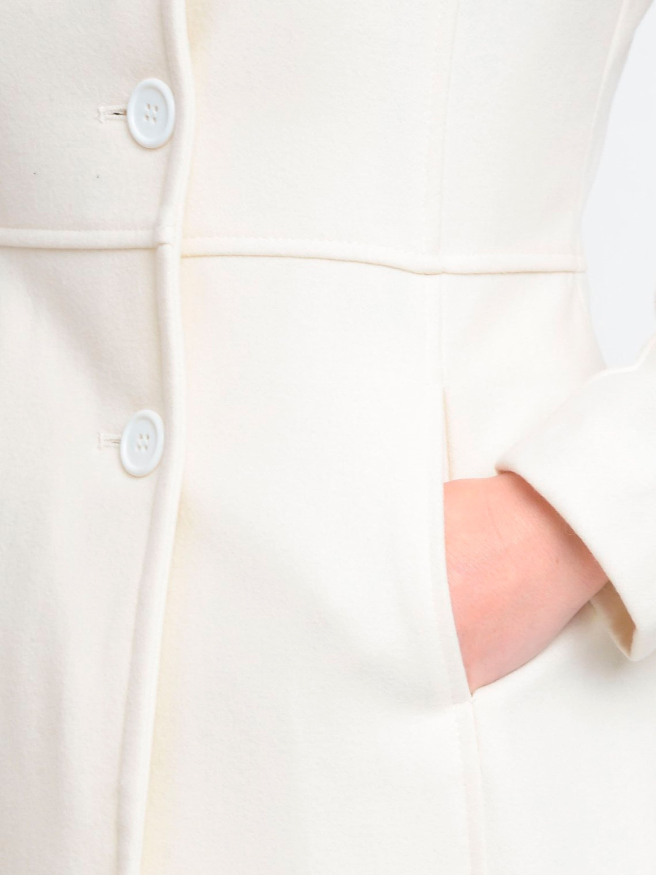 Пальто Mangano модель 0017MNG00436WHITE Фото