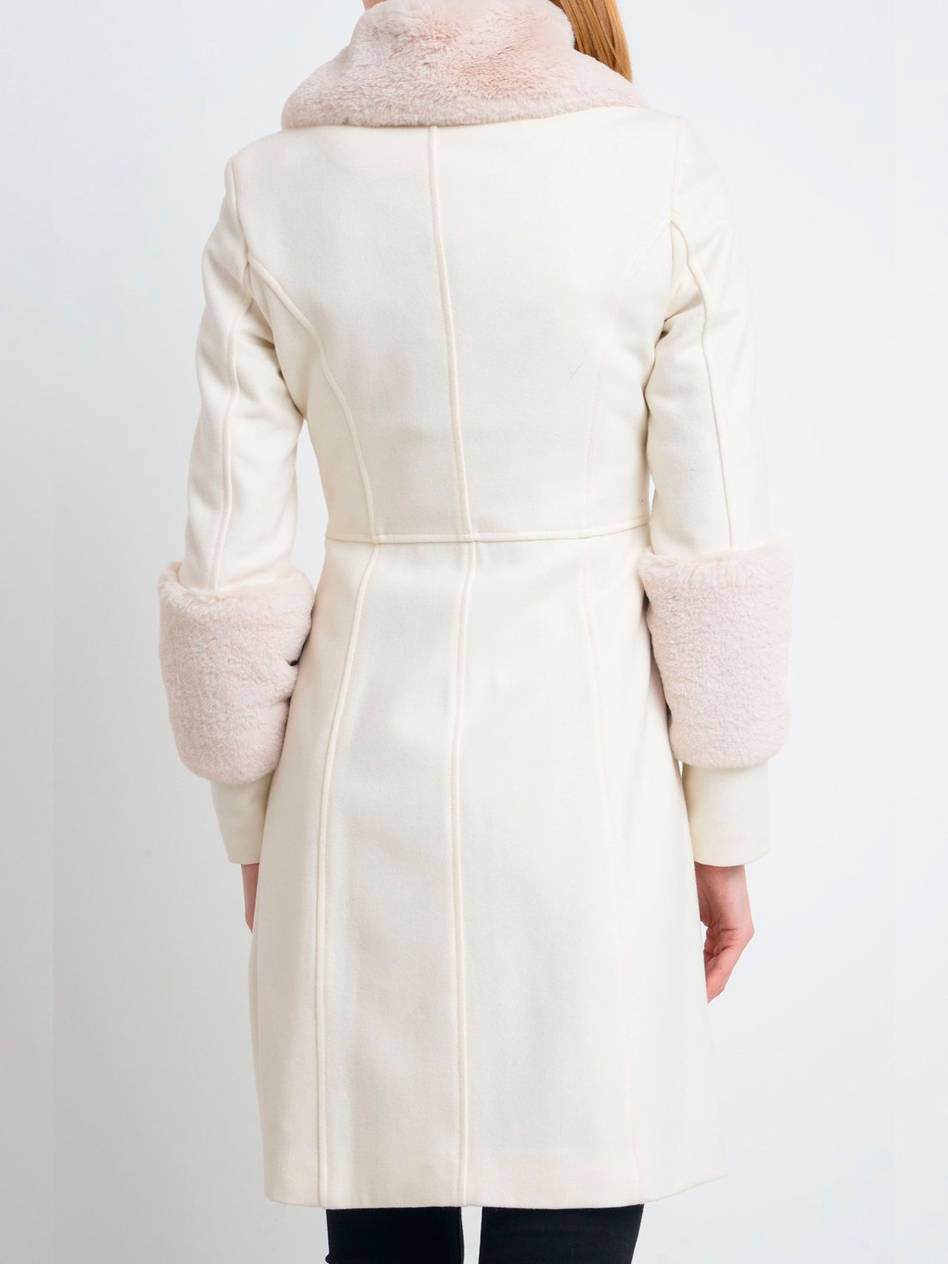 Пальто Mangano модель 0017MNG00436WHITE Фото