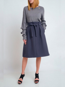 Юбка миди Mangano модель 0017MNG00377GRIGIO Фото