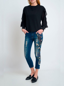 Завужені джинси Mangano модель A18PMNG00276 Фото