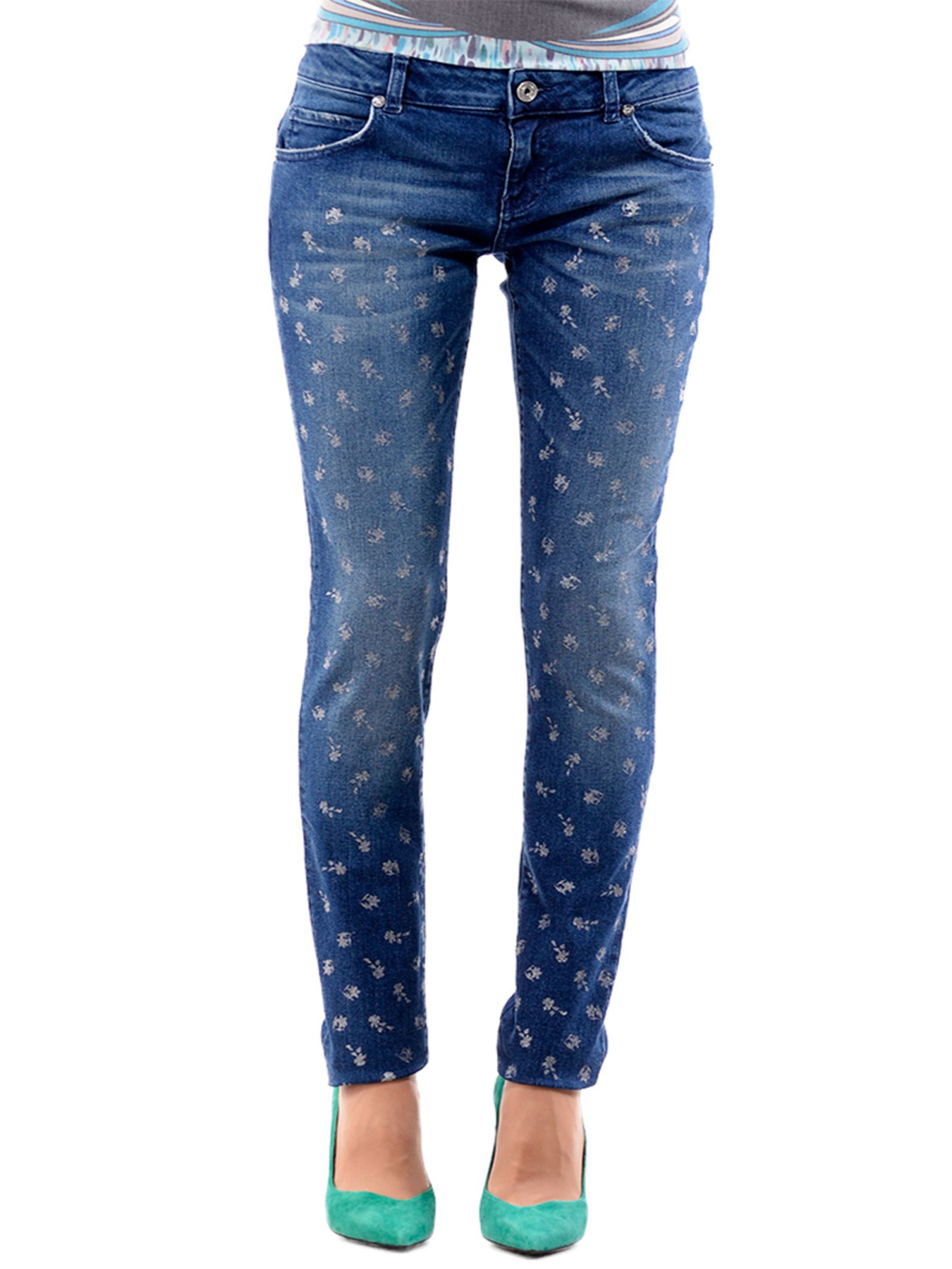 Завужені джинси BLUGIRL модель BF422463311296 Фото