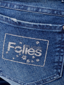 Завужені джинси BLUGIRL модель BF422463311296 Фото