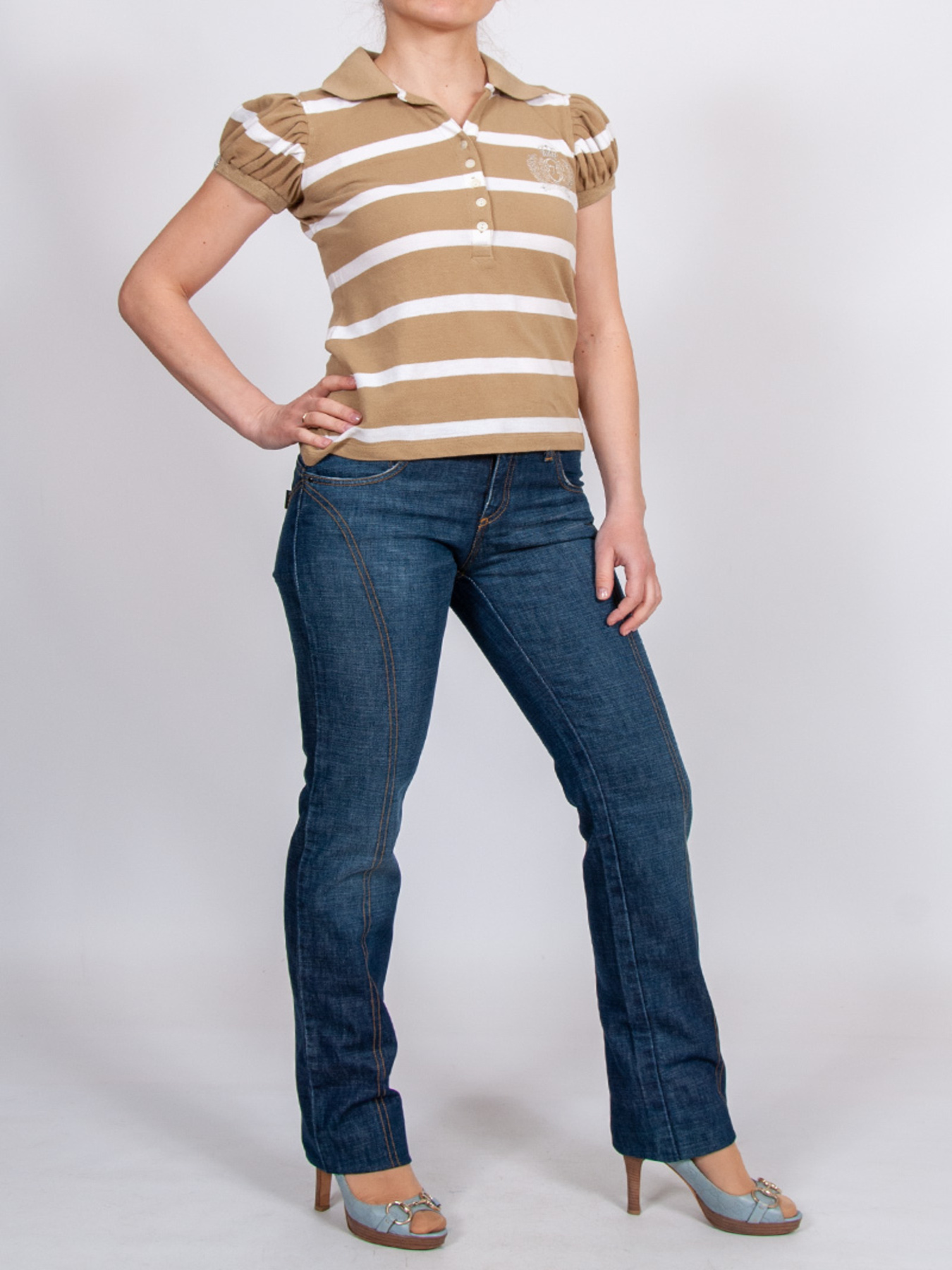 Прямі джинси CNC модель RN600942109700 Фото