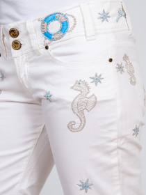 Прямые джинсы GF Ferre модель PF803182027001 Фото