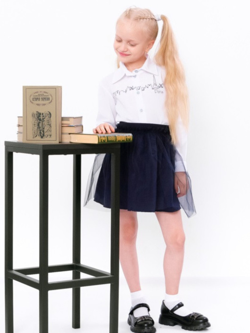 Юбка мини Носи своє модель 6144-066-chornilxno-sinj Фото