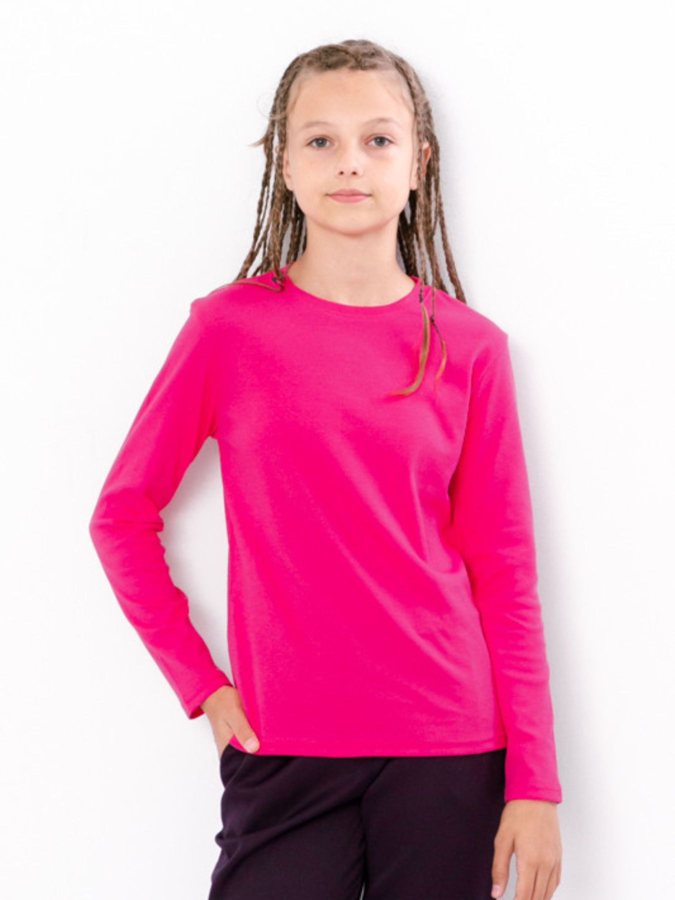 Лонгслів Носи своє модель 6025-015-5-temno-rozhevij Фото