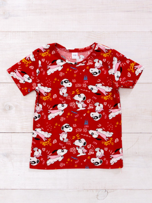 Футболка Носи своє модель 6021-002-2-snupp-chervonij Фото