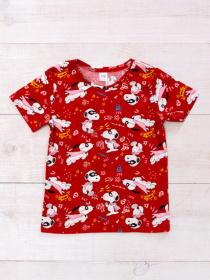 Футболка Носи своє модель 6021-002-2-snupp-chervonij Фото