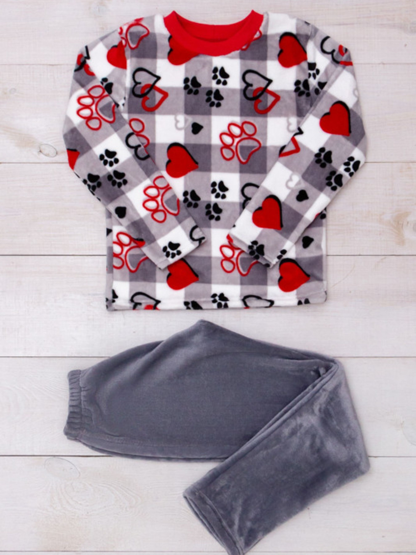 Пижама Носи своє модель 6079-035-2-serdechka-chervonij Фото