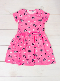 Платье мини Носи своє модель 6118-002-bant-rozhevij Фото