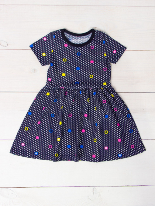 Сукня міні Носи своє модель 6118-002-goroh-rznokolxorovij Фото