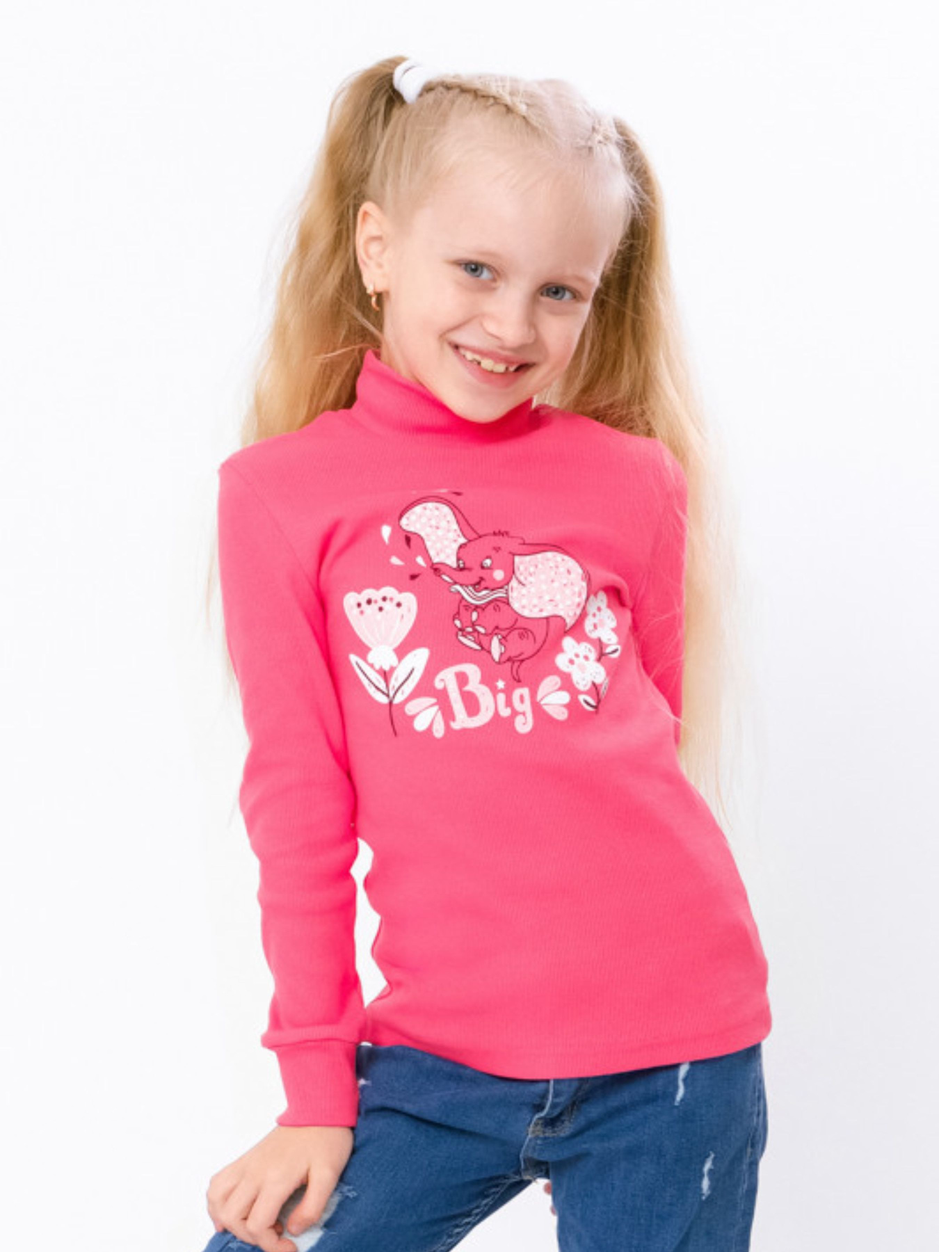 Водолазка Носи своє модель 6068-019-33-5-rozhevij-koral-slonik Фото