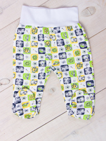 Ползунки Носи своє модель 5034-024-4-mshka-zelenij-na-blomu Фото