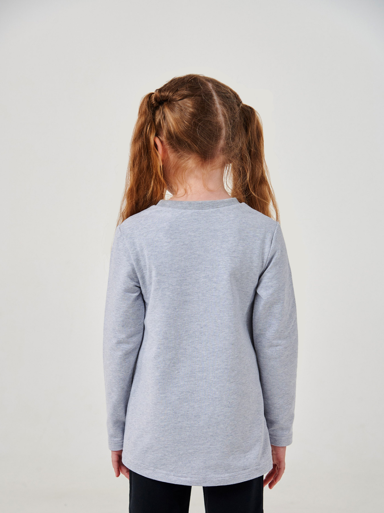 Лонгслив SMIL модель smil_114130-seryj-melanz Фото