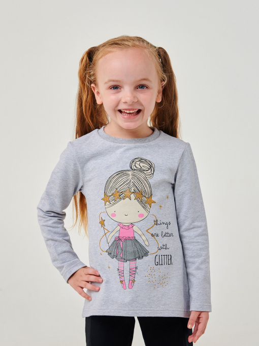 Лонгслів SMIL модель smil_114130-seryj-melanz Лонгслів SMIL модель smil_114130-seryj-melanz Фото