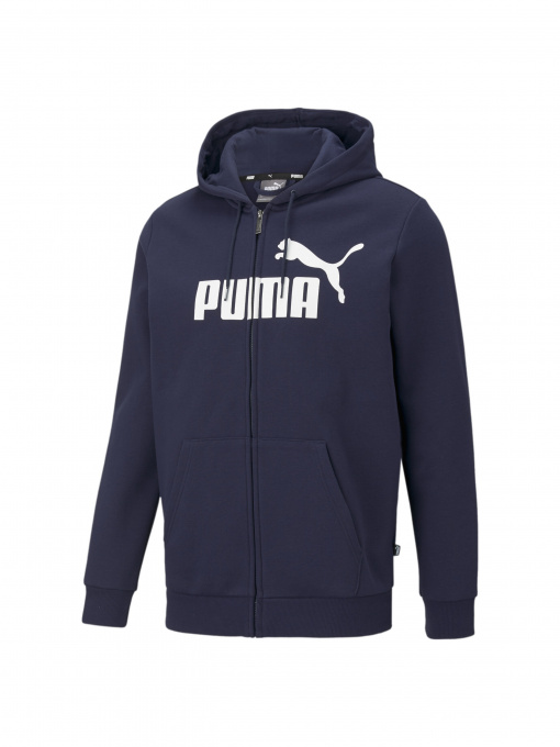 Кофта спортивная PUMA Ess Big Logo Fz Hoodie модель 586698 Фото