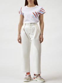 Широкие джинсы Beatrice.b модель 20FE1319WHITE_1 Фото