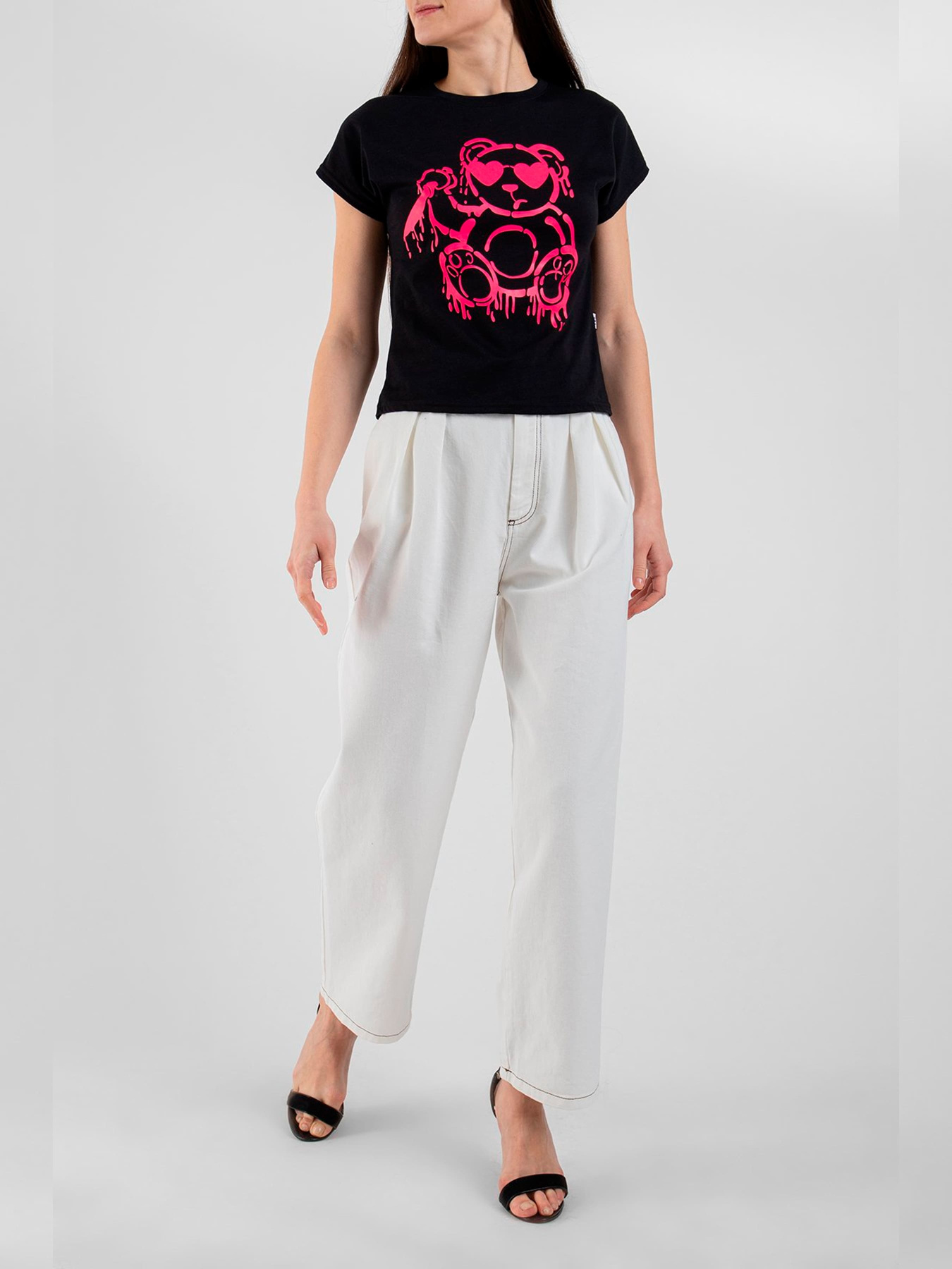 Широкі джинси Beatrice.b модель 20FE1319WHITE_1 Фото