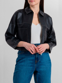 Шкіряна куртка Beatrice.b модель 20FE3703BOX_99 Фото