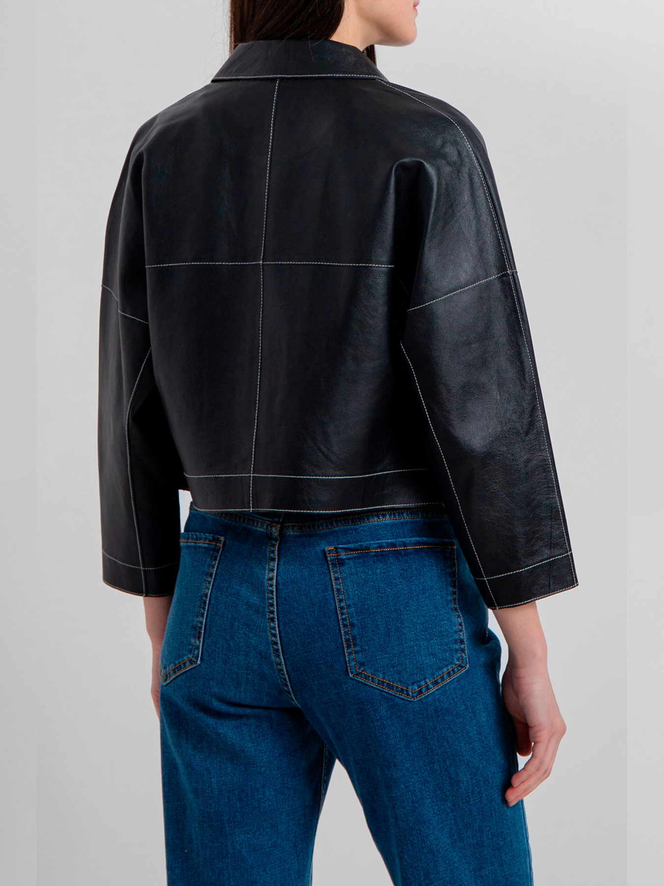 Шкіряна куртка Beatrice.b модель 20FE3703BOX_99 Фото