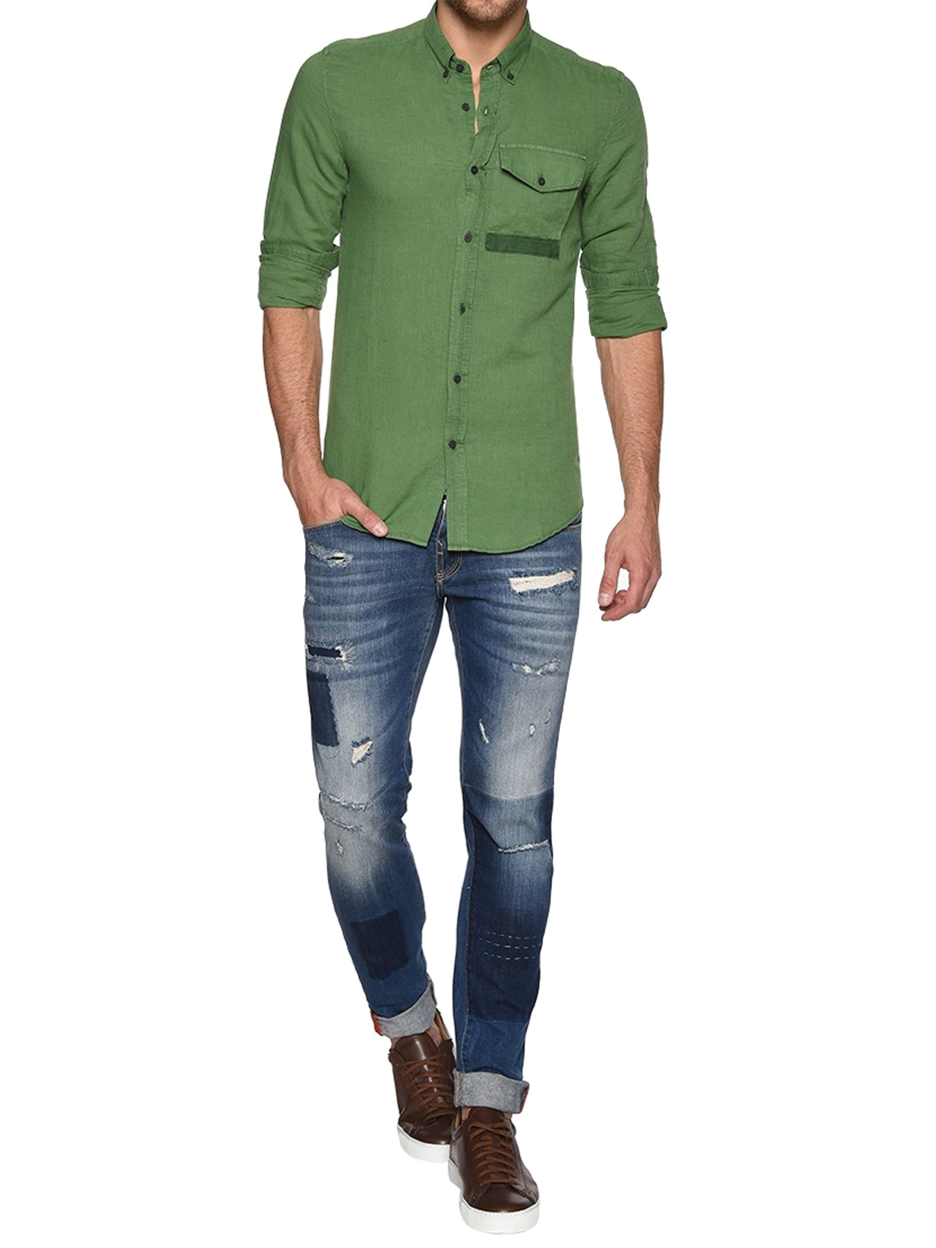 Рубашка повседневная Antony Morato модель SL00465FA4000514028 Фото