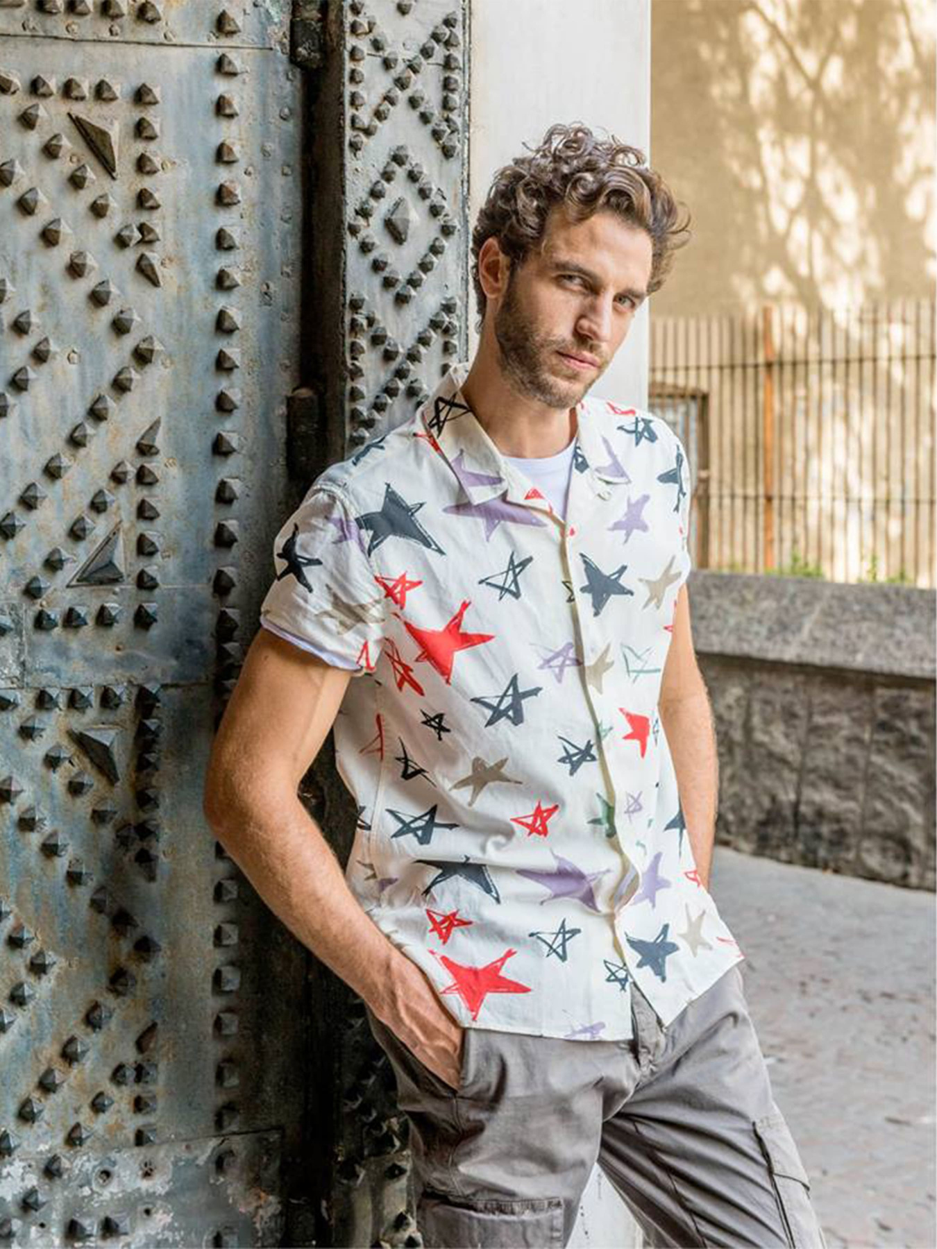 Рубашка повседневная Antony Morato модель SS00135FA4303271007 Фото