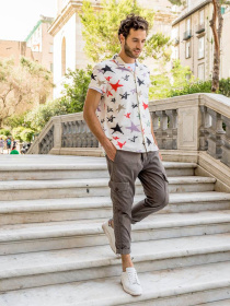 Рубашка повседневная Antony Morato модель SS00135FA4303271007 Рубашка повседневная Antony Morato модель SS00135FA4303271007 Фото