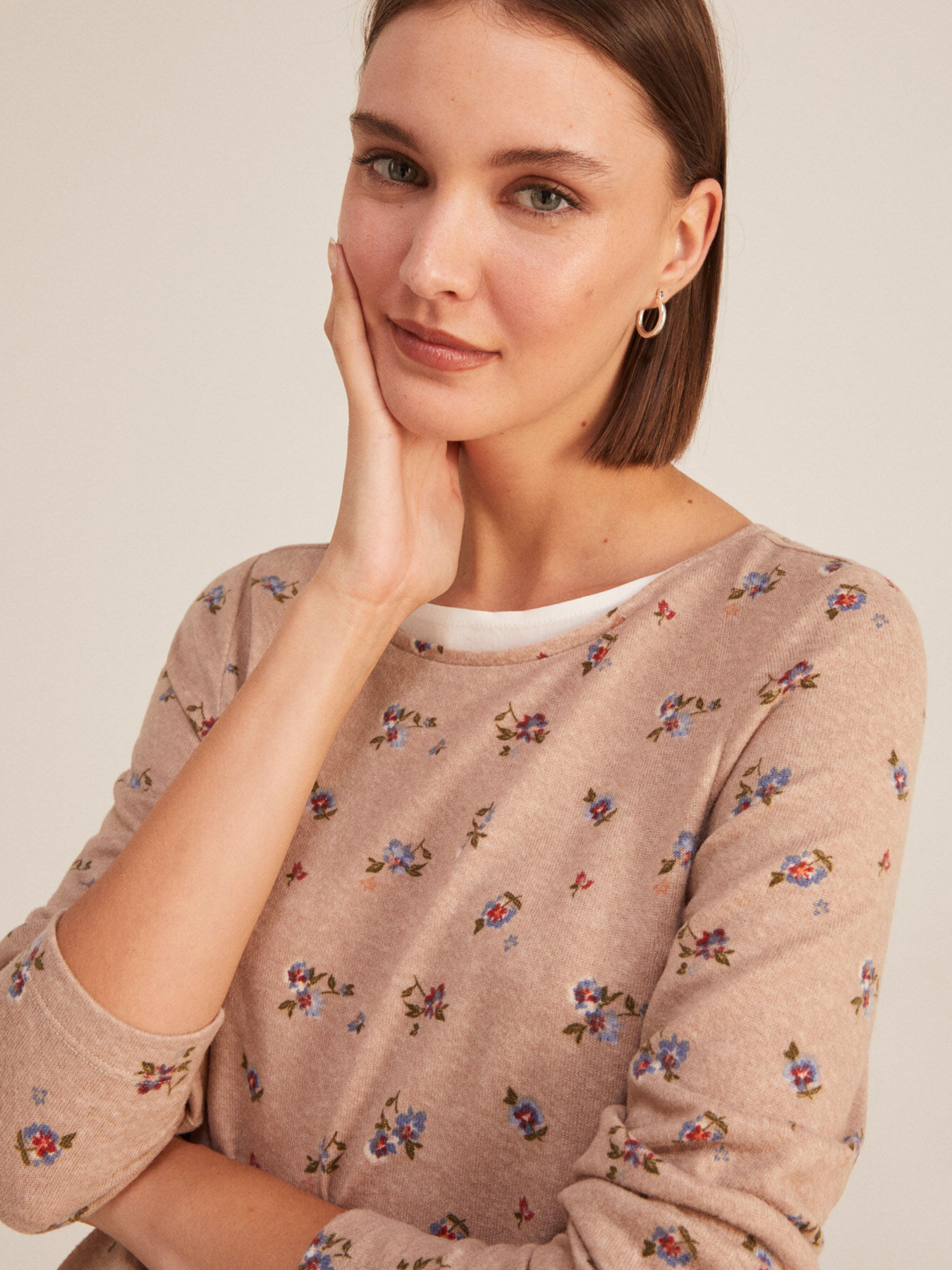 Лонгслив SPRINGFIELD модель 6765888 Фото