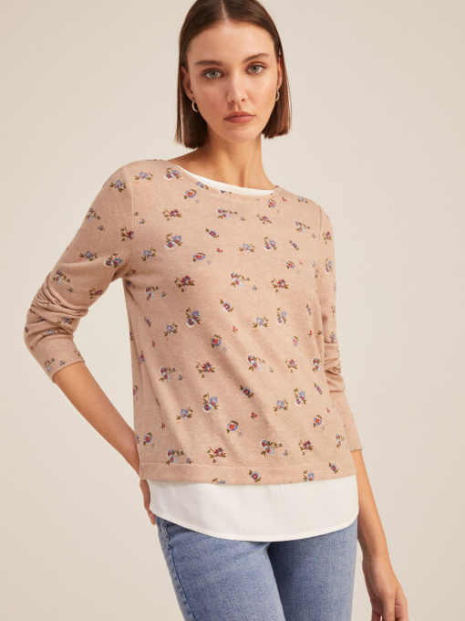 Лонгслів SPRINGFIELD модель 6765888 Фото