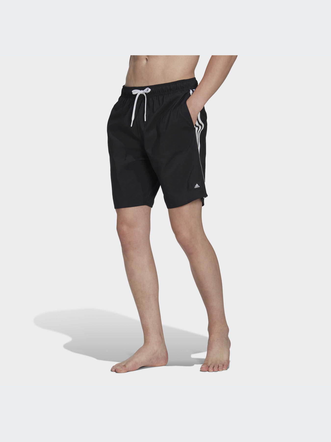 Шорти для плавання Adidas 3 Stripes модель HT4358 Шорти для плавання Adidas 3 Stripes модель HT4358 Фото