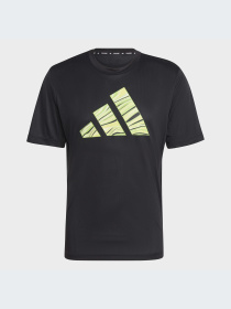 Футболка спортивная Adidas Graphics модель IB3473 Фото