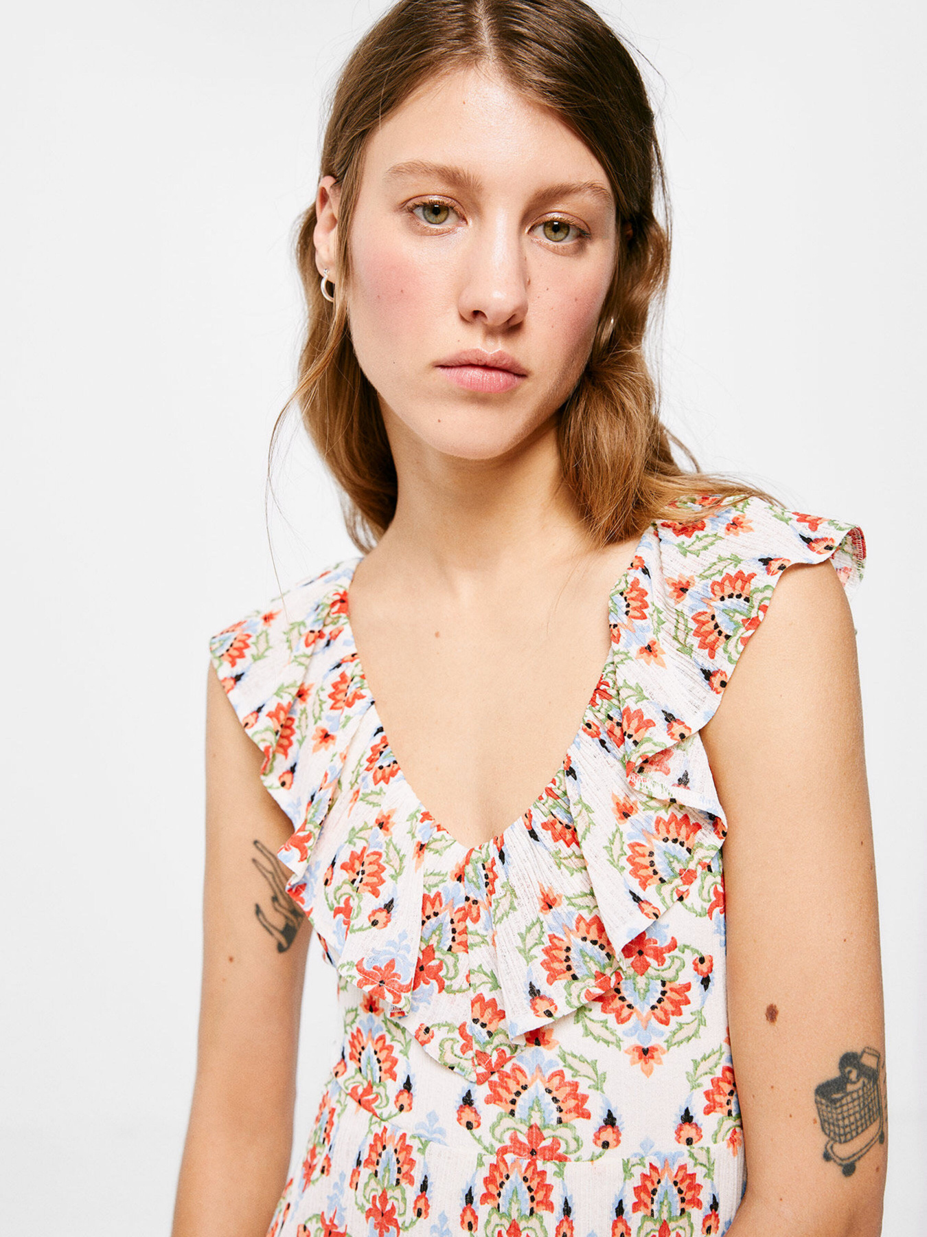 Платье миди SPRINGFIELD модель 8955132 Фото