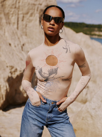 Лонгслів Gepur модель 44430 Лонгслів Gepur модель 44430 Фото