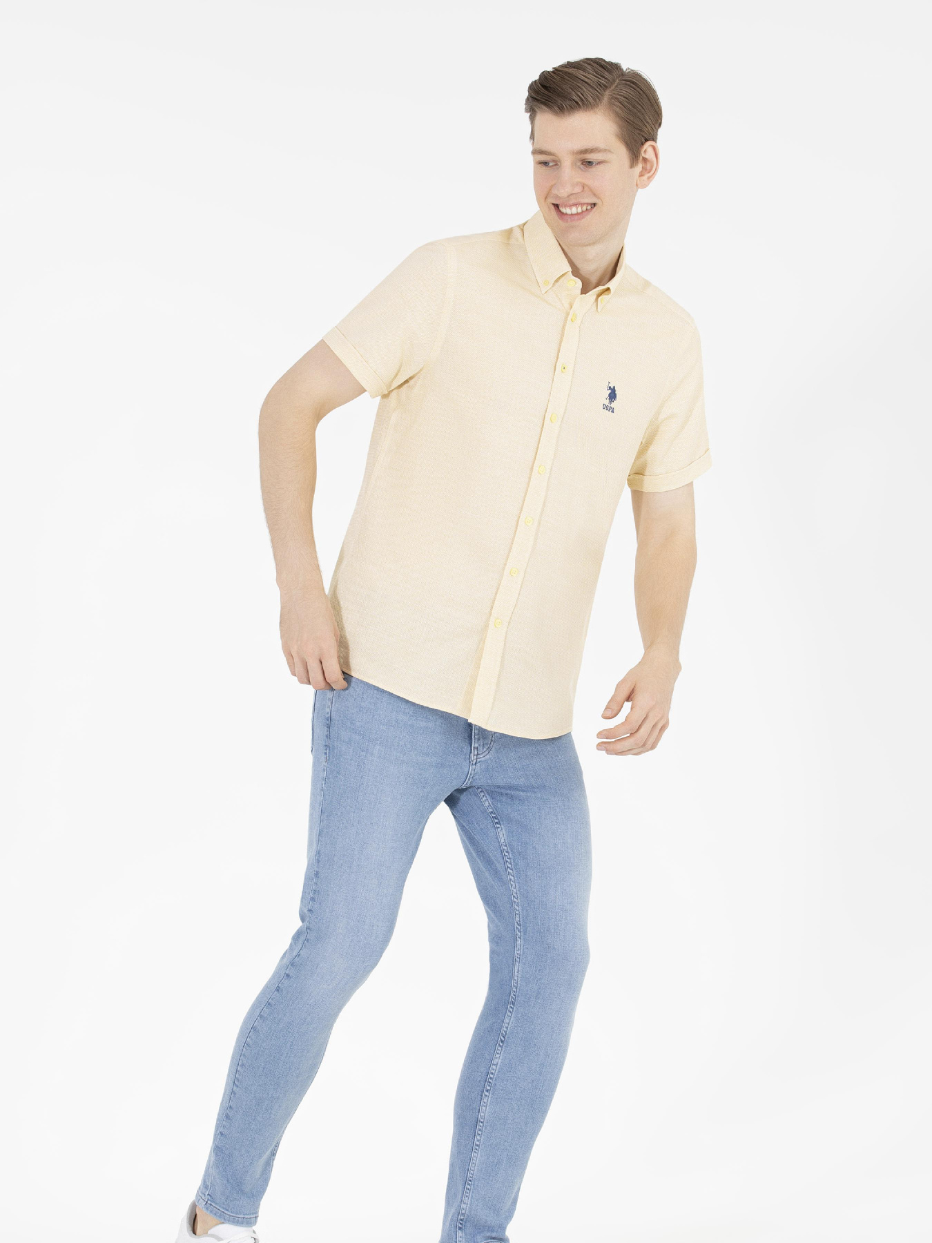 Сорочка повсякденна US Polo модель G081GL004.000.1574036.VR004 Фото