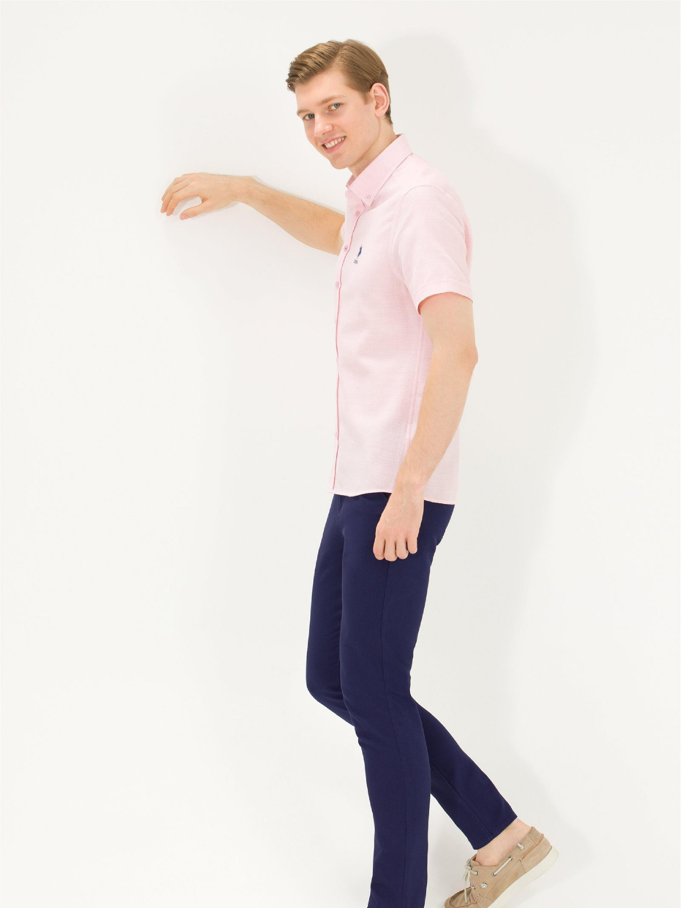 Рубашка повседневная US Polo модель G081GL004.000.1574036.VR211 Фото