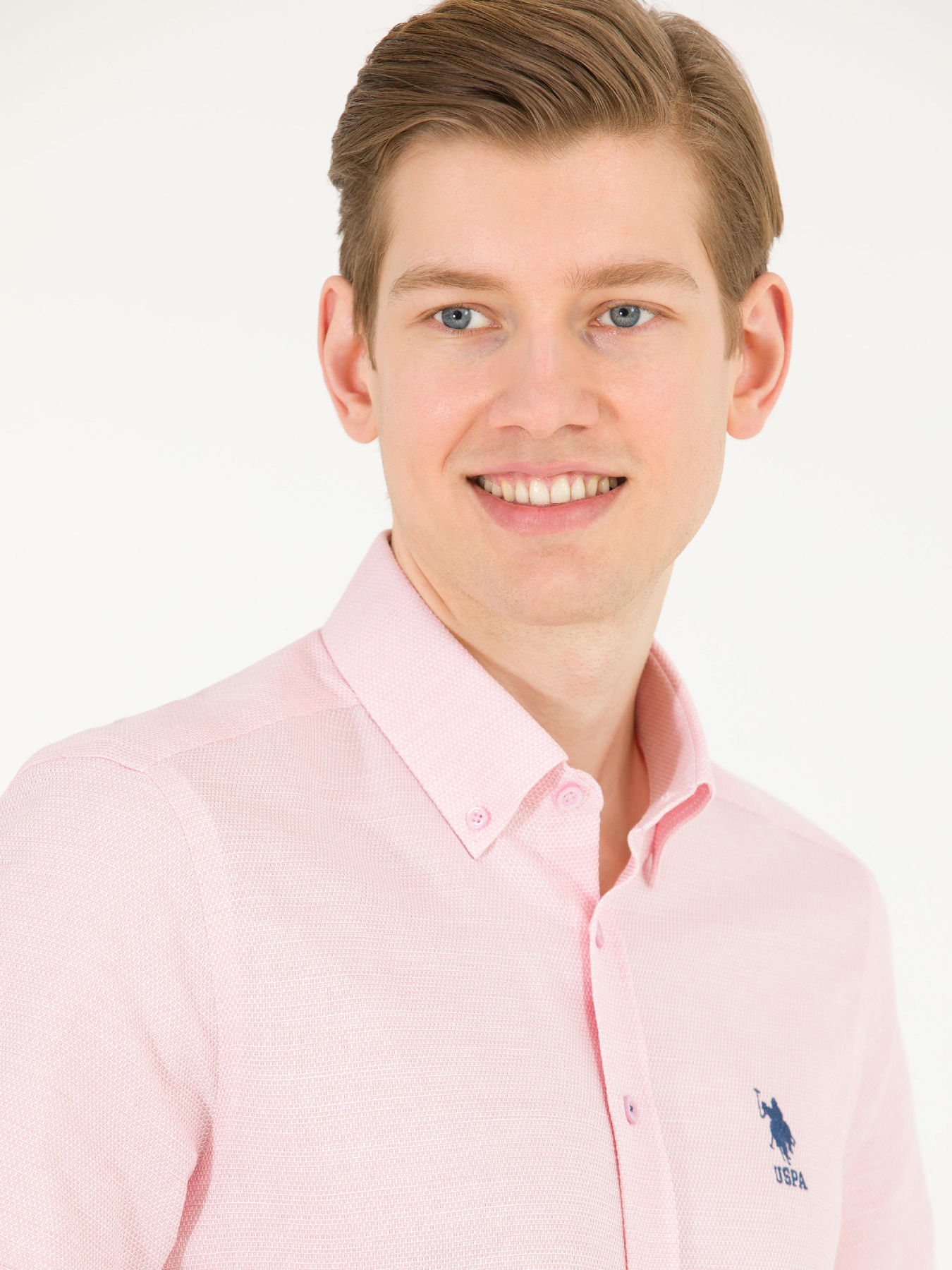 Рубашка повседневная US Polo модель G081GL004.000.1574036.VR211 Фото