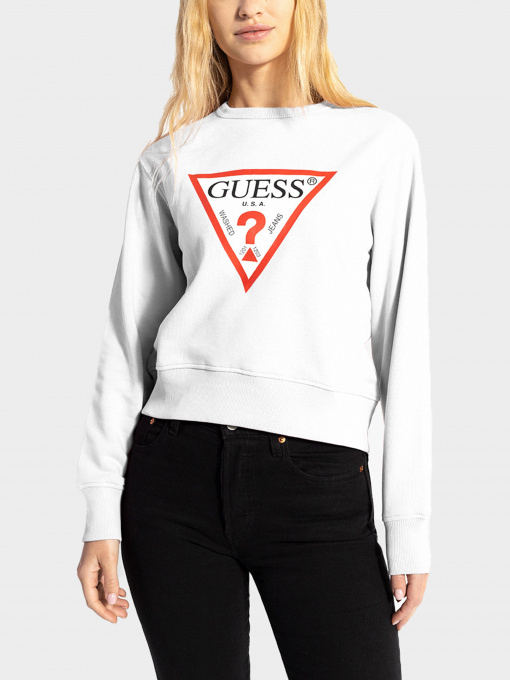 Худи и свитшоты GUESS модель W2YQ16-KBA10-G011 Фото